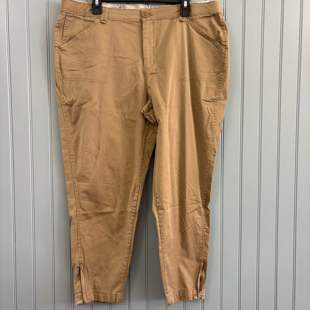 Riders by Lee Tan Ankle & Cropped Pants Size 18